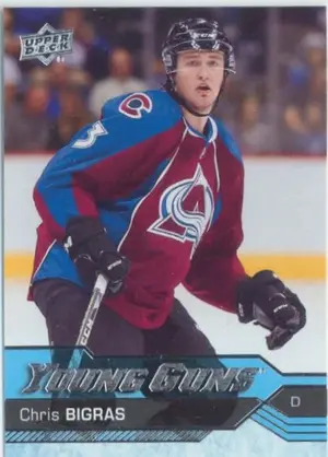 2016-17 UPPER DECK - CHRIS BIGRAS #245 YOUNG GUNS