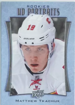 2016-17 UPPER DECK - MATTHEW TKACHUK #P-109 ROOKIES UD PORTRAITS