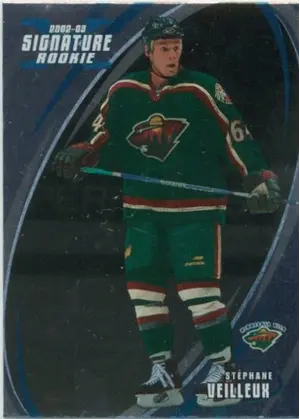 2002-03 SIGNATURE SERIES - STEPHANE VEILLEUX #187 ROOKIE
