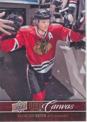 2012-13 UPPER DECK - DUNCAN KEITH #C23 UD CANVAS