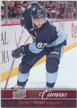 2012-13 UPPER DECK - SIDNEY CROSBY #C67 UD CANVAS