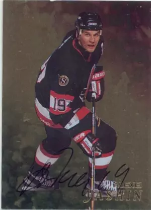 1998-99 BE A PLAYER - ALEXEI YASHIN #246 AUTOGRAPH GOLD
