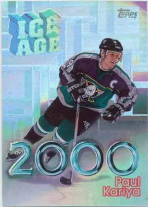 1998-99 TOPPS - PAUL KARIYA #I1 ICE AGE 2000