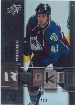 2009-10 SPX - CHRIS DURNO #122 ROOKIE 23/499