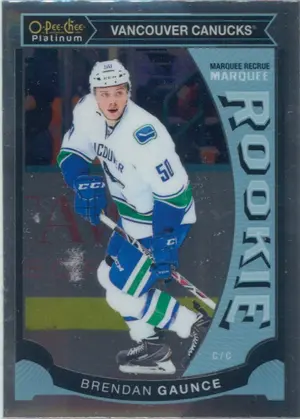 2015-16 O-PEE-CHEE PLATINUM - BRENDAN GAUNCE #M35 MARQUEE ROOKIE