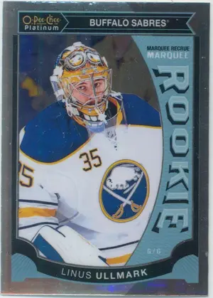 2015-16 O-PEE-CHEE PLATINUM - LINUS ULLMARK #M13 MARQUEE ROOKIE