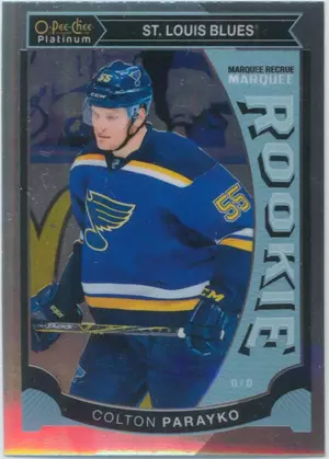 2015-16 O-PEE-CHEE PLATINUM - COLTON PARAYKO #M24 MARQUEE ROOKIE