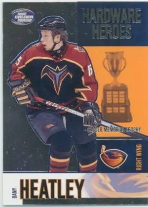 2002-03 CALDER - DANY HEATLEY #1 HARDWARE HEROES