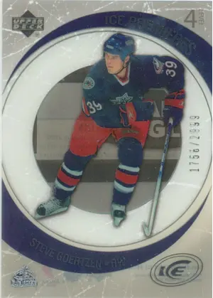 2005-06 ICE - STEVE GOERTZEN #192 ICE PREMIERES 1758/2999