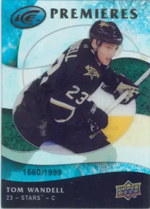 2009-10 ICE - TOM WANDELL #121 ICE PREMIERES 1560/1999