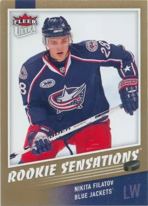 2009-10 FLEER ULTRA - NIKITA FILATOV #RS23 ROOKIE SENSATIONS
