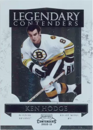 2010-11 PLAYOFF CONTENDERS - KEN HODGE #7 LEGENDARY CONTENDERS