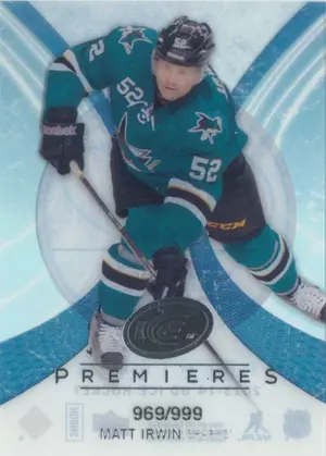 2013-14 ICE - MATT IRWIN #68 PREMIERES 969/999