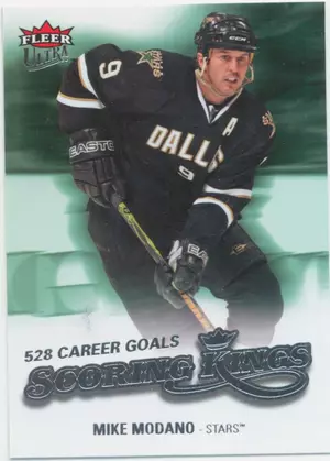 2008-09 FLEER ULTRA - MIKE MODANO #SK16 SCORING KINGS