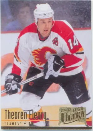 2012-13 FLEER RETRO - THEOREN FLEURY #94-6 1994-95 ULTRA