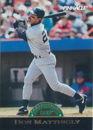 1993 Pinnacle - Don Mattingly #14 Cooperstown Card Box Set