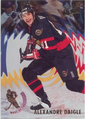 1993-94 ULTRA - ALEXANDRE DAIGLE #3 WAVE OF THE FUTURE