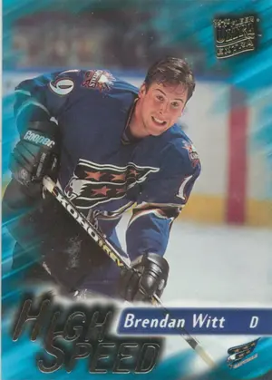 1995-96 FLEER ULTRA - BRENDAN WITT #20 HIGH SPEED