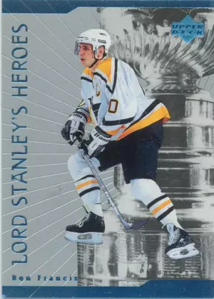 1998-99 UPPER DECK - RON FRANCIS #LS8 LORD STANLEY'S HEROES