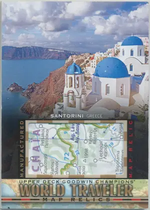2017 Goodwin Champions - Santorini, Greece #WT-37 World Traveler Maps