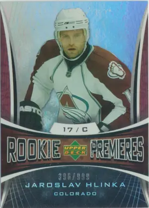 2007-08 TRILOGY - JAROSLAV HLINKA #136 ROOKIE 396/999