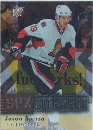 2009-10 SPX - JASON SPEZZA #X52 SPXCITEMENT 661/999