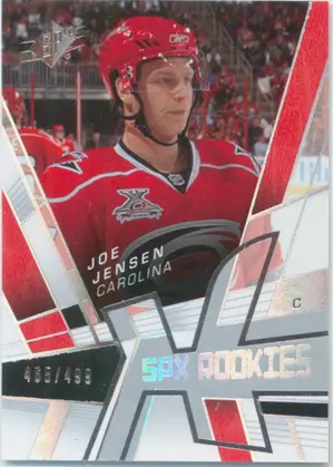 2008-09 SPX - JOE JENSEN #122 ROOKIE 465/499