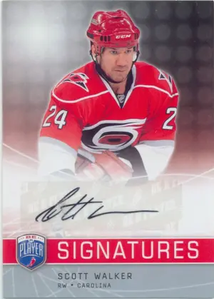 2008-09 BE A PLAYER - SCOTT WALKER #S-SW SIGNATURES