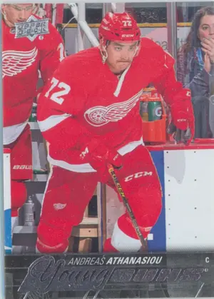 2015-16 UPPER DECK - ANDREAS ATHANASIOU #458 YOUNG GUNS