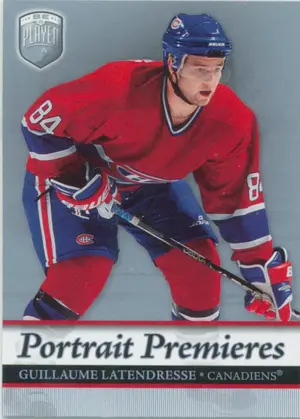 2006-07 BE A PLAYER PORTRAITS - GUILLAUME LATENDRESSE #112 PREMIERES
