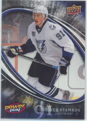 2008-09 POWER PLAY - STEVEN STAMKOS #387 ROOKIE
