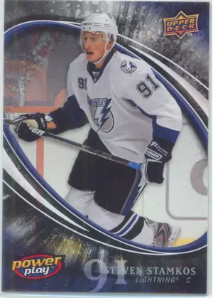 2008-09 POWER PLAY - STEVEN STAMKOS #387 ROOKIE
