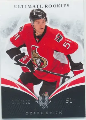 2010-11 ULTIMATE COLLECTION - DEREK SMITH #92 ROOKIE 108/399