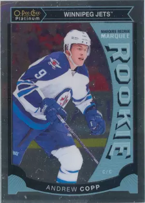 2015-16 O-PEE-CHEE PLATINUM - ANDREW COPP #M48 MARQUEE ROOKIE