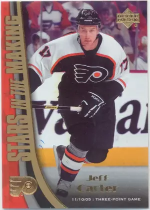 2005-06 UPPER DECK - JEFF CARTER #SM3 STARS IN THE MAKING