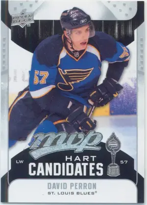2009-10 MVP - DAVID PERRON #HC21 HART CANDIDATE