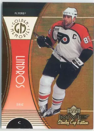 1999-00 MVP STANLEY CUP EDITION - ERIC LINDROS #GM8 GOLDEN MEMORIES