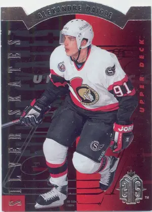 1993-94 UPPER DECK - ALEXANDRE DAIGLE #R3 SP SILVER SKATES