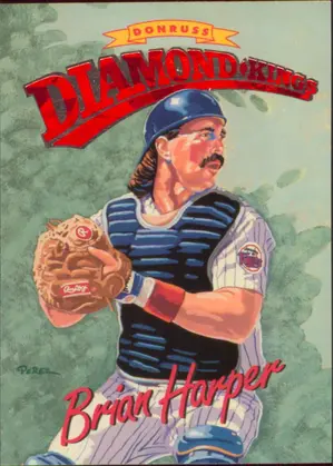 1994 Donruss - Brian Harper #DK-6 Diamond Kings