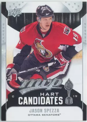 2009-10 MVP - JASON SPEZZA #HC11 HART CANDIDATE