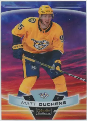 2019-20 O-PEE-CHEE PLATINUM - MATT DUCHENE #144 SUNSET