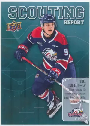 2019-20 CHL - COLE PERFETTI #SR-14 SCOUTING REPORT