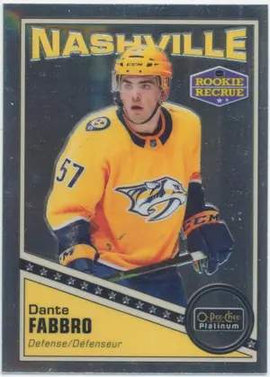 2019-20 O-PEE-CHEE PLATINUM - DANTE FABBRO #R-87 RETRO ROOKIE