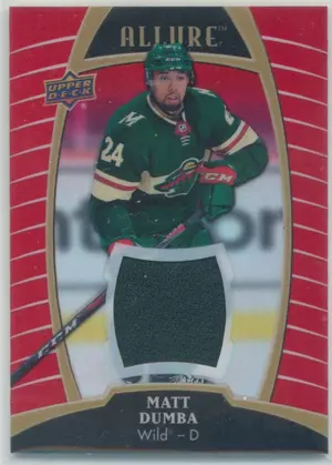 2019-20 ALLURE - MATT DUMBA #19 RED RAINBOW JERSEY