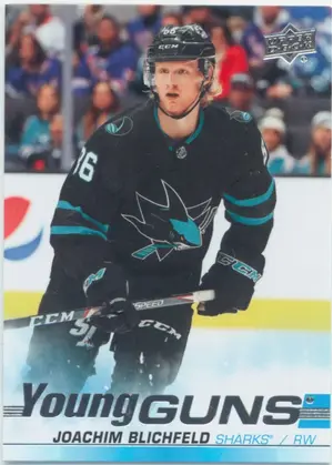 2019-20 UPPER DECK - JOACHIM BLICHFELD #523 YOUNG GUNS