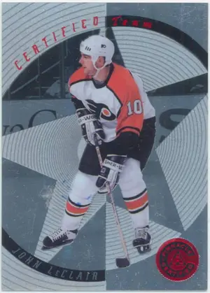 1997-98 PINNACLE CERTIFIED - JOHN LeCLAIR #20 TEAM