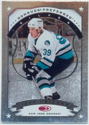 1997-98 DONRUSS PREFERRED - JEFF FRIESEN #14 SILVER