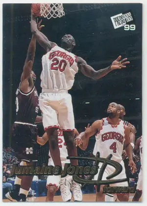 1999 Press Pass - Jumaine Jones Gold Zone #21