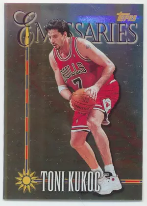 1998-99 Topps - Toni Kukoc Emissaries #E15