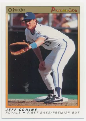 1991 O-Pee-Chee Premier - Jeff Conine #26 RC